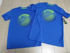 新品オールドネイビー　バスケット柄Tシャツ10〜12と14〜16歳用２枚セット