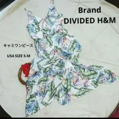 DIVIDED H&M 花柄キャミワンピース US4