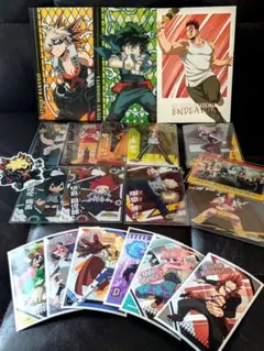 僕のヒーローアカデミア　ポストカード　クリアカード　ステッカー　シール