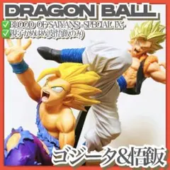 美品✳️フィギュア2個『ドラゴンボール 孫悟飯&ゴジータ』親子かめはめ波※悟空なし