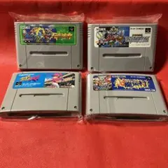 【3月16日限りタイムセール終了スーパーファミコン ゲームソフト 4本セット