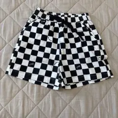 Pinklatte白黒チェック ハーフパンツ