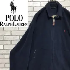 希少 【m.mayu様専用】ワンポイント刺繍ロゴ フリーススイングトップ90s