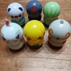 お値下げ　ポケモン キャラクター フィギュア 6体セット起き上がりこぼし