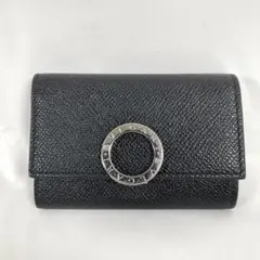 ✨極美品 icチップ搭載 新型✨ブルガリ 三つ折り ロゴクリップ