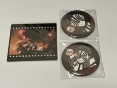 鬼滅の刃 ダイニング お楽しみくじ クリアカード 缶バッジ 猗窩座