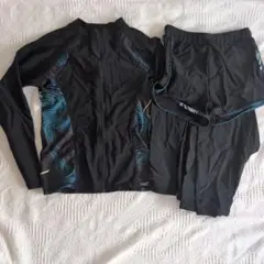 ペアラッシュガードと水着セット