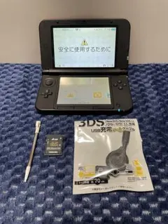 ニンテンドー　3DSLL ブラック×レッド