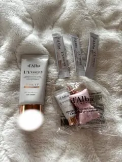 【おまけ付き】d'Alba UV ESSENCE ピンク　残量7〜8割