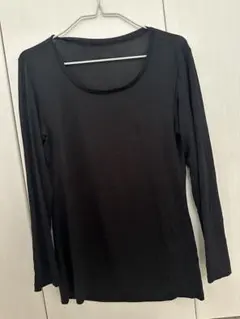 UNIQLO HEATTECH 長袖 ブラック L ヒートテック