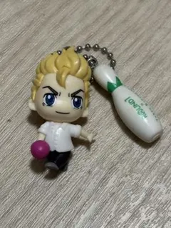 ラウンドワンボウリング　東京リベンジャーズ　はながきたけみちのキーホルダー