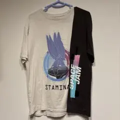 スペースジャム バイカラーデザイン Tシャツ
