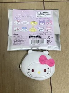 ちいかわ×サンリオ　シークレットヘアクリップ　ちいかわ　キティ