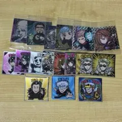 呪術廻戦 呪術廻戦マンチョコ 五条悟 釘崎 虎杖 他 ウエハース シール