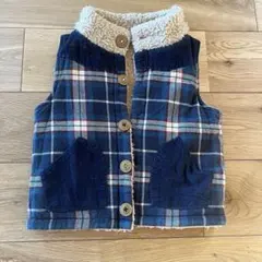 プティマイン　リバーシブル　ボアベスト　男女