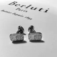 Berluti ベルルッティ カリグラフィー刻印 カフリンクス カフス - メルカリ
