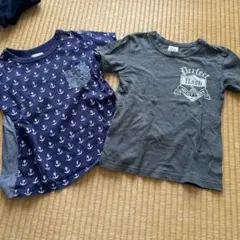 JUNK STORE Tシャツ 2枚セット　ブリーズ　バクプリ可愛い　120 男のサムネイル