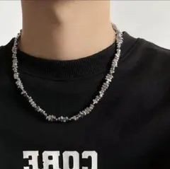 ネックレス シルバー ビンテージ ニュアンス ごつめ ユニセックス アクセサリー