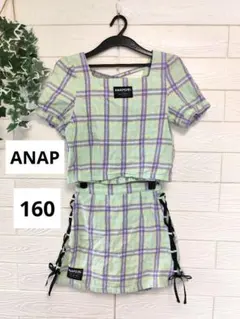 ANAPGIRL　セットアップ　150　160　半袖　夏服　コギャルのサムネイル