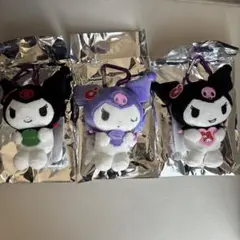 大分銀行コラボ マイメロ・クロミ　ノベルティ(非売品)キーホルダー　３個