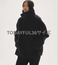 todayful Standcollar Boucle Jacket /ブラック - メルカリ