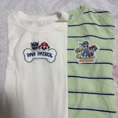 パウパトロールTシャツ 2枚セット