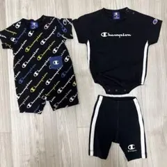 Champion ロンパース カバーオール　ボディースーツパンツ　まとめ売り3点