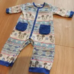 【東京ディズニーリゾート】ミッキー　ロンパース　80