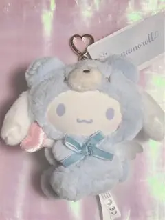 サンリオ　シナモン　着ぐるみマスコットホルダー