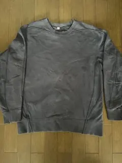 ユニクロ　オールドユニクロ　ネイビースウェット立体裁断