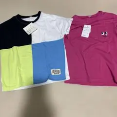 【新品】西松屋 Tシャツ 2点セット 120cm