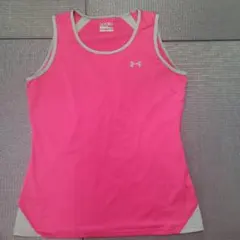Under Armour HeatGear XL ピンク タンクトップ