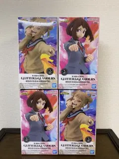 僕のヒーローアカデミア 麗日お茶子 トガヒミコ フィギュア 4体セット