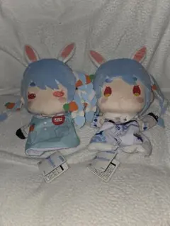 ホロライブプロダクション　兎田ぺこら　パペットぬいぐるみ　全2種セット