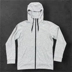 ⭐︎美品⭐︎ミズノ　スウェット パーカー グレー　L