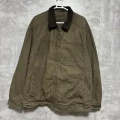 St. John’s Bay コットンジャケット XL ブラウン フェード　古着