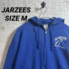 JARZEES ALL-STARS フルジップパーカー 青