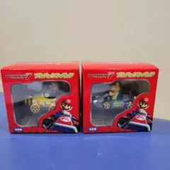 マリオカート　プルバックカー　プルバックフィギュア2品‼️