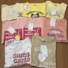 まとめ売り『新品』Tシャツ　8枚　130cm 140cm程度