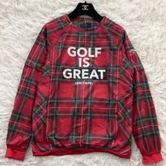 Callaway 2way ナイロン 総柄　長袖　プルオーバー　ジャケット