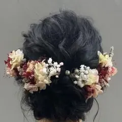 【ヘッドドレス】ドライフラワー6点