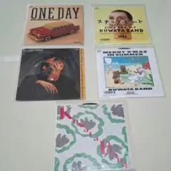シングルレコード KUWATA BANDO  5枚セット