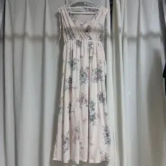 花柄キャミワンピース　gelatopique　ジェラートピケ