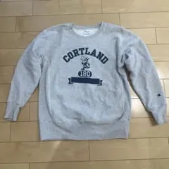 Champion スウェット　トレーナー　 M コットン　GRY C8-A013