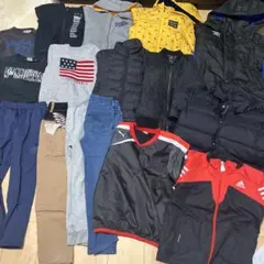 男の子　130センチ　ベンチコート、アウター、トレーナー、ズボン、まとめ売り