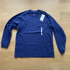 無印良品 クルーネック長袖Tシャツ L