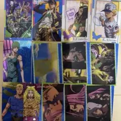ジョジョの奇妙な冒険 ストーンオーシャン ウエハース カード 13枚セット