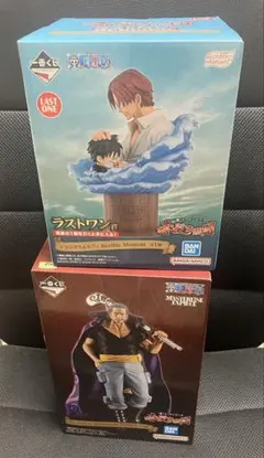 一番くじ ワンピース 赤髪海賊団 B賞 ベンベックマン&ラストワン おまけ付き。
