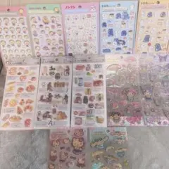 正規品】サンリオ大人の図鑑シールボンボンドロップシールセット＋30点 