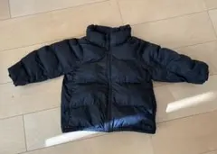UNIQLO 100cm キッズ用 黒 ダウンジャケット